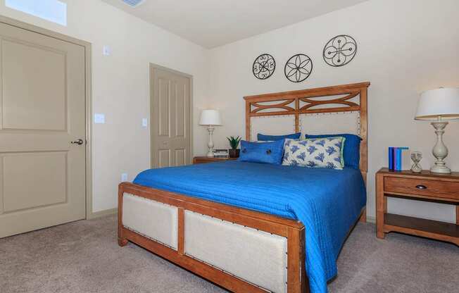 Bedroom at Riversong Apartments in Bradenton, FL