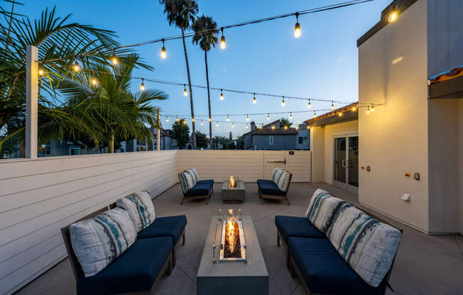 Fireplace at Laguna Gardens Apts., Laguna Niguel, CA