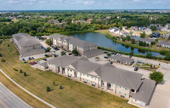 Aerial of Prairie Lakes