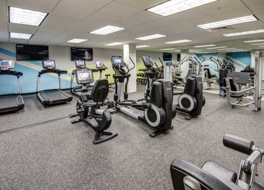 Iroquois Club Gym At Iroquois Club Apartments In Naperville, IL