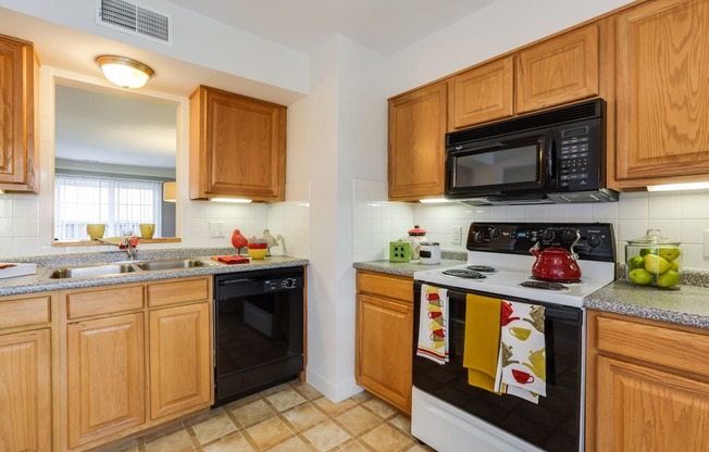 Fully-Equipped Kitchen With Dishwasher at Windsor Village at Waltham, 976 Lexington Street, Waltham