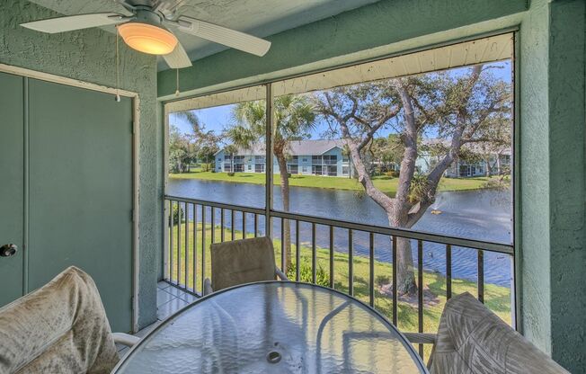 2 Bedroom- 2 Bath condo with a beautiful lake view