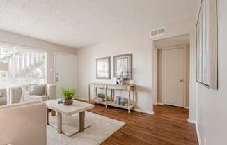 Living Room Interior at Wildwood, Temple, TX