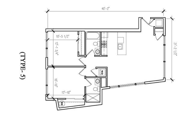 2 beds, 2 baths, 950 sqft, $1,999, Unit 209