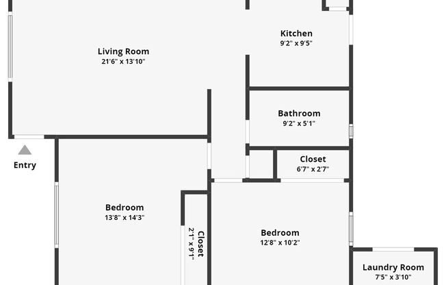 2 beds, 1 bath, $1,525, Unit # 25