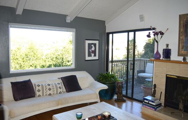 FURNISHED MILL VALLEY TOWNHOME WITH STUNNING VIEWS NOW UNTIL MAY 2025