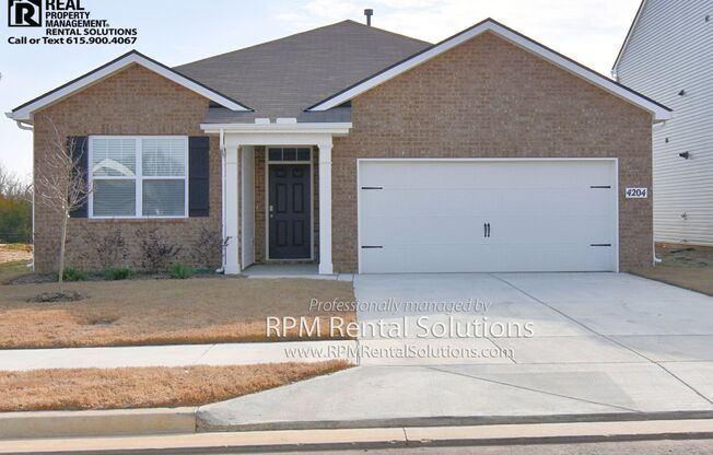 BRAND NEW 3 bedroom in Antioch! Attached garage! COMMUNITY POOL!