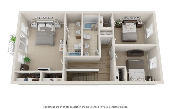 3 beds, 2.5 baths, 2,640 sqft, $1,795, Unit 526