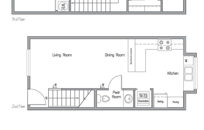 2 beds, 1.5 baths, 879 sqft, $1,890, Unit 32