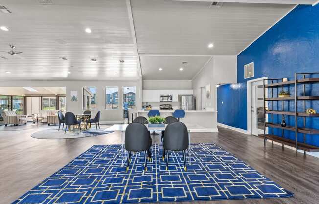 our apartments showcase a beautiful living room