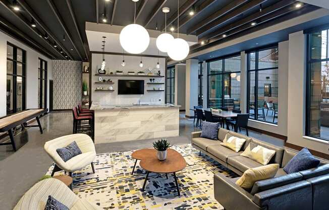 Community Room at 1500 Nicollet, Minneapolis, MN