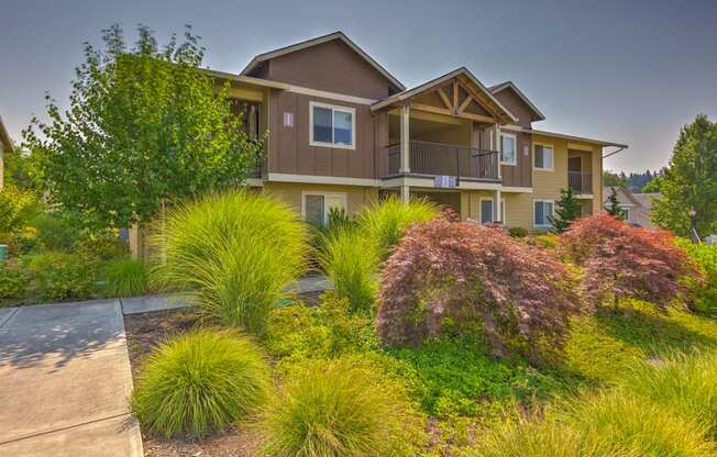 Beautiful landscaping