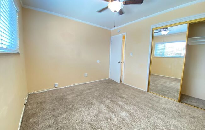 Upstairs Two Bedroom Apartment Home! w/IN UNIT WASHER/DRYER! Small Gated Community!