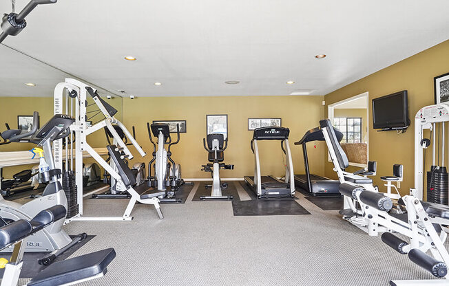 Cardio Machines In Gym at Cypress Landing, California