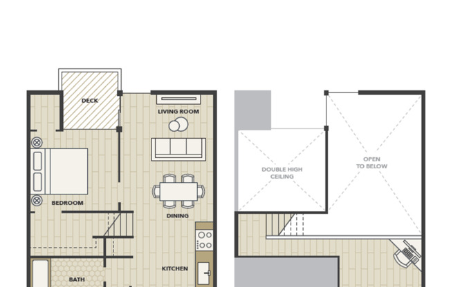 1 bed, 1 bath, 733 sqft, $3,900, Unit 616