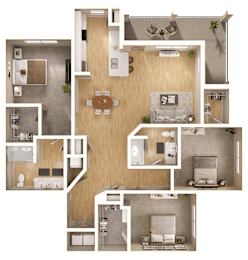 3 beds, 2 baths, 1,535 sqft, $2,999