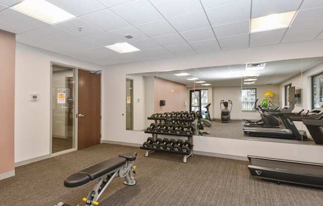 Montreal Courts Apartments in Little Canada, MN | Fitness Room