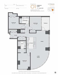 3 beds, 2 baths, 1,711 sqft, $3,810