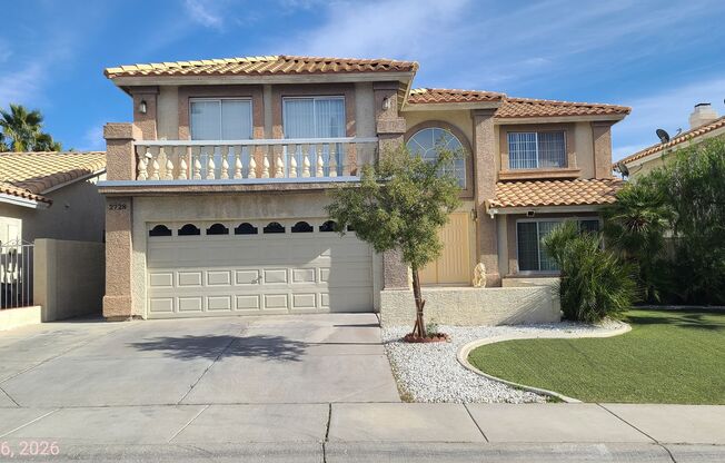 2 Story home with 4 Bedrooms