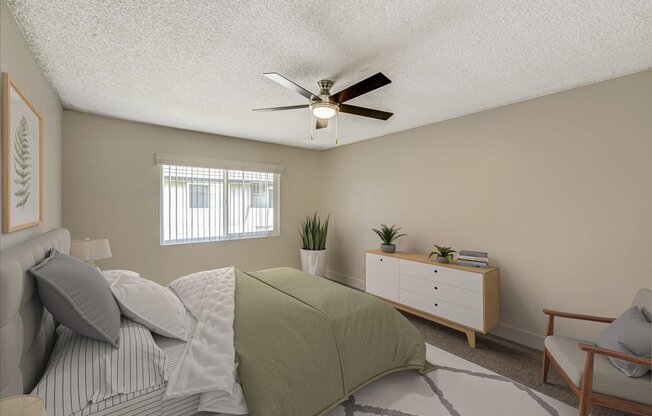 Bedroom with Furniture