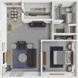 1 bed, 1 bath, 650 sqft, $910