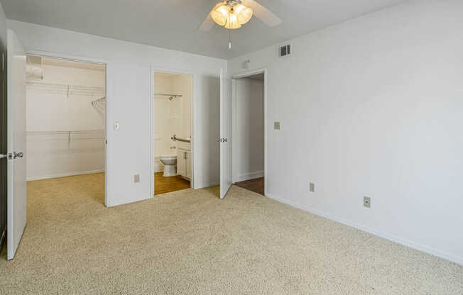 Carpeted Bedroom