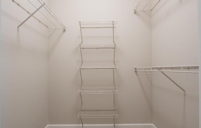 Large walkin closet
