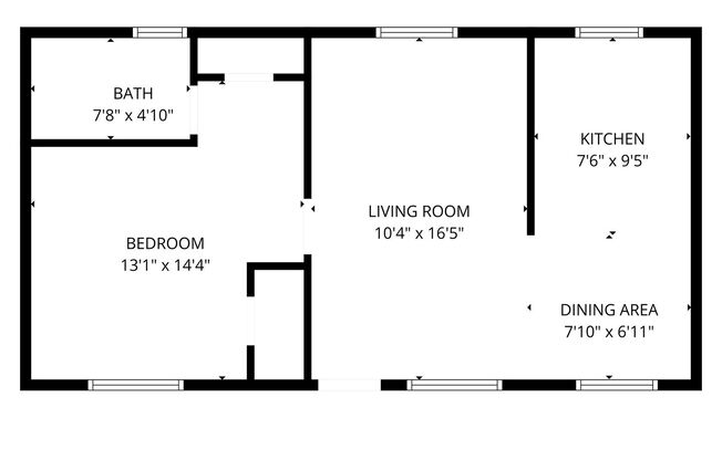 1 bed, 1 bath, 520 sqft, $1,466, Unit 2827 67th Ave