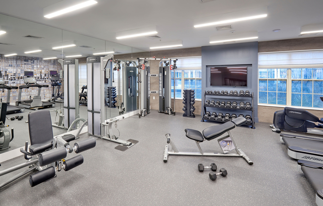 Achieve Your Fitness Goals In This Newly Renovated Fitness Center