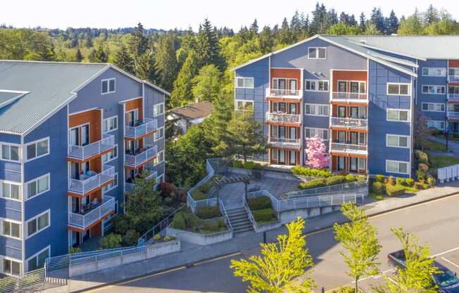 Exterior View Of Property at Newberry Square Apartments, Lynnwood, WA, 98087