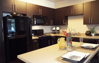 Fully Equipped Kitchen  at Enclave at 1400 South Apartments, Salt Lake City, UT, 84115