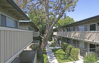 Upper courtyard view