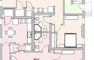 1 bed, 1 bath, 900 sqft, $1,600, Unit 3