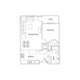 1 bed, 1 bath, 771 sqft, $1,348