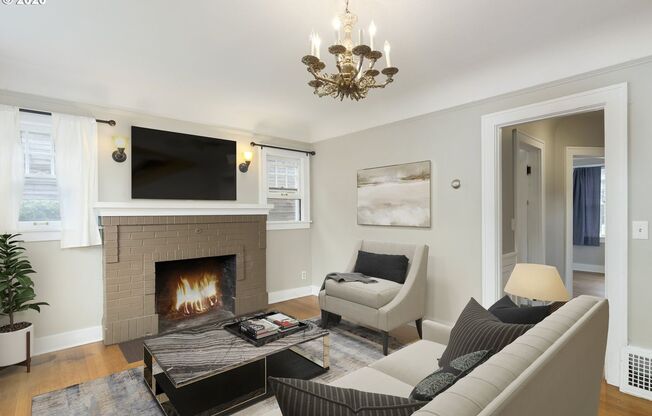 Spacious living in this renovated vintage charmer in the Sellwood neighborhood!