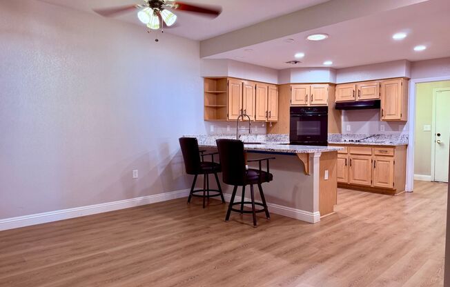 Large 2 bedroom corner unit townhome