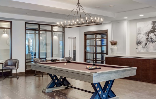 Treat your guests to a chic new social experience with our newly redesigned billiards area