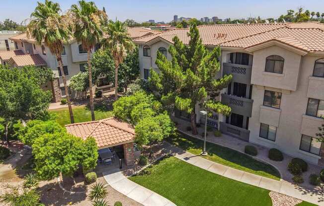 San Portella, Tempe, AZ, Aerial View
