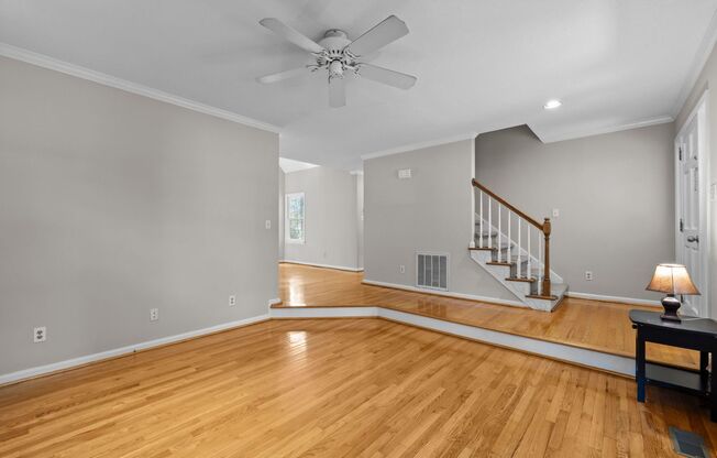 Inviting 3br house in Morrisville with wood floors, screened porch & deck in great location!