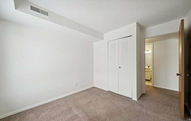 Bedroom with Closet