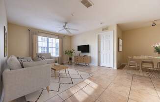 Large Living Areas at Brandywine Affordable Apartments in Tampa FL