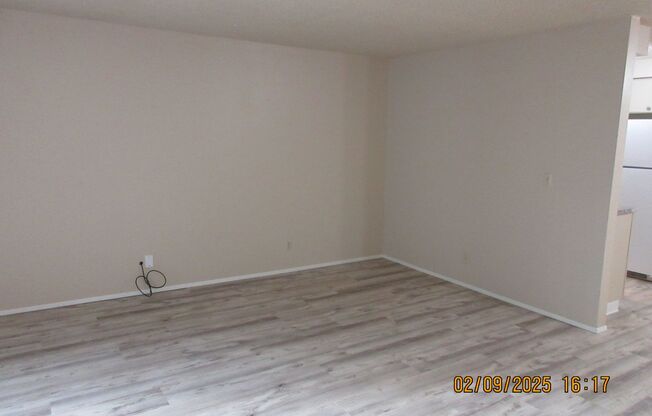 Updated, spacious one bedroom