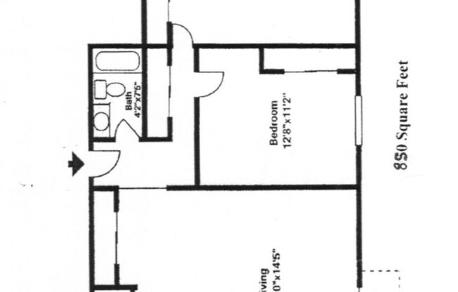 2 beds, 1 bath, 650 sqft, $1,095, Unit 3060-303