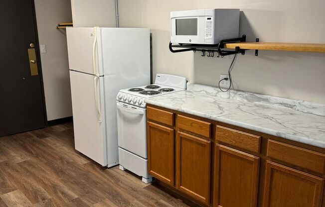 Studio, 1 bath, 336 sqft, $1,150, Unit 107