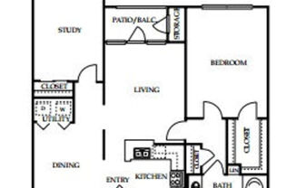 1 bed, 1 bath, 1,059 sqft, $1,800