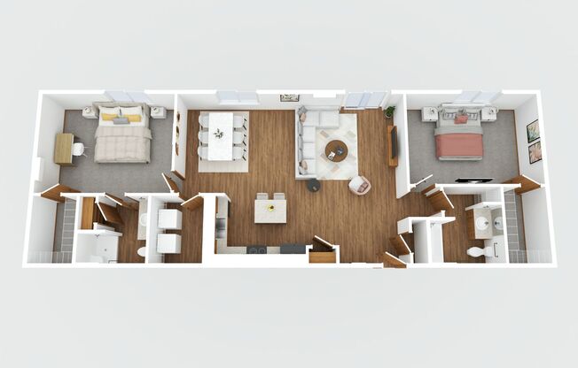 2 beds, 2 baths, 1,290 sqft, $1,579.99, Unit 2746-16