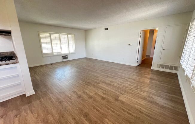2 Bedroom 1 Bath Apartment for Rent in Whittier with Open Floor Plan