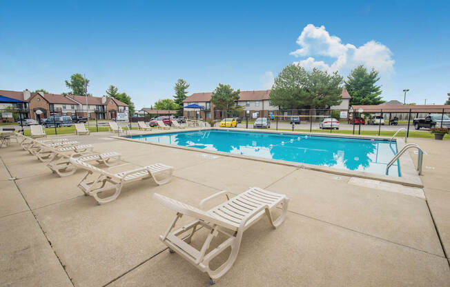 Westbrook Apartments Kokomo Indiana Pool Deck