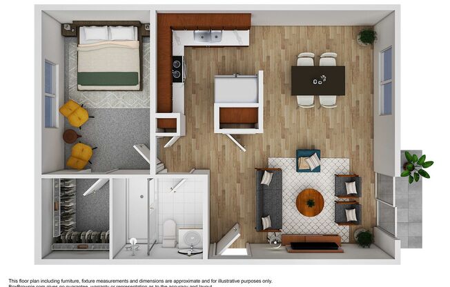 1 bed, 1 bath, 550 sqft, $1,245, Unit 30