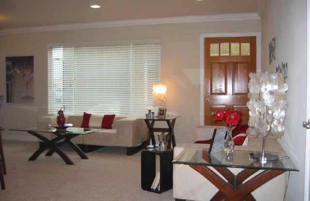 Beautiful upscale top floor 1 bedroom & 1 bath open concept condo - bright end unit with one reserved parking space. Amenities include: granite kitchen and bath, cherry wood cabinets, SS appliances, in unit washer & dryer, mirrored closet with custom cont